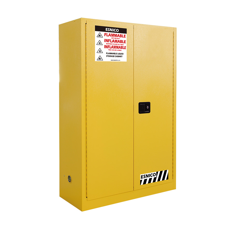 Flammable Cabinet, 45Gal, 170L, Manual Close, Yellow - SSC045FY